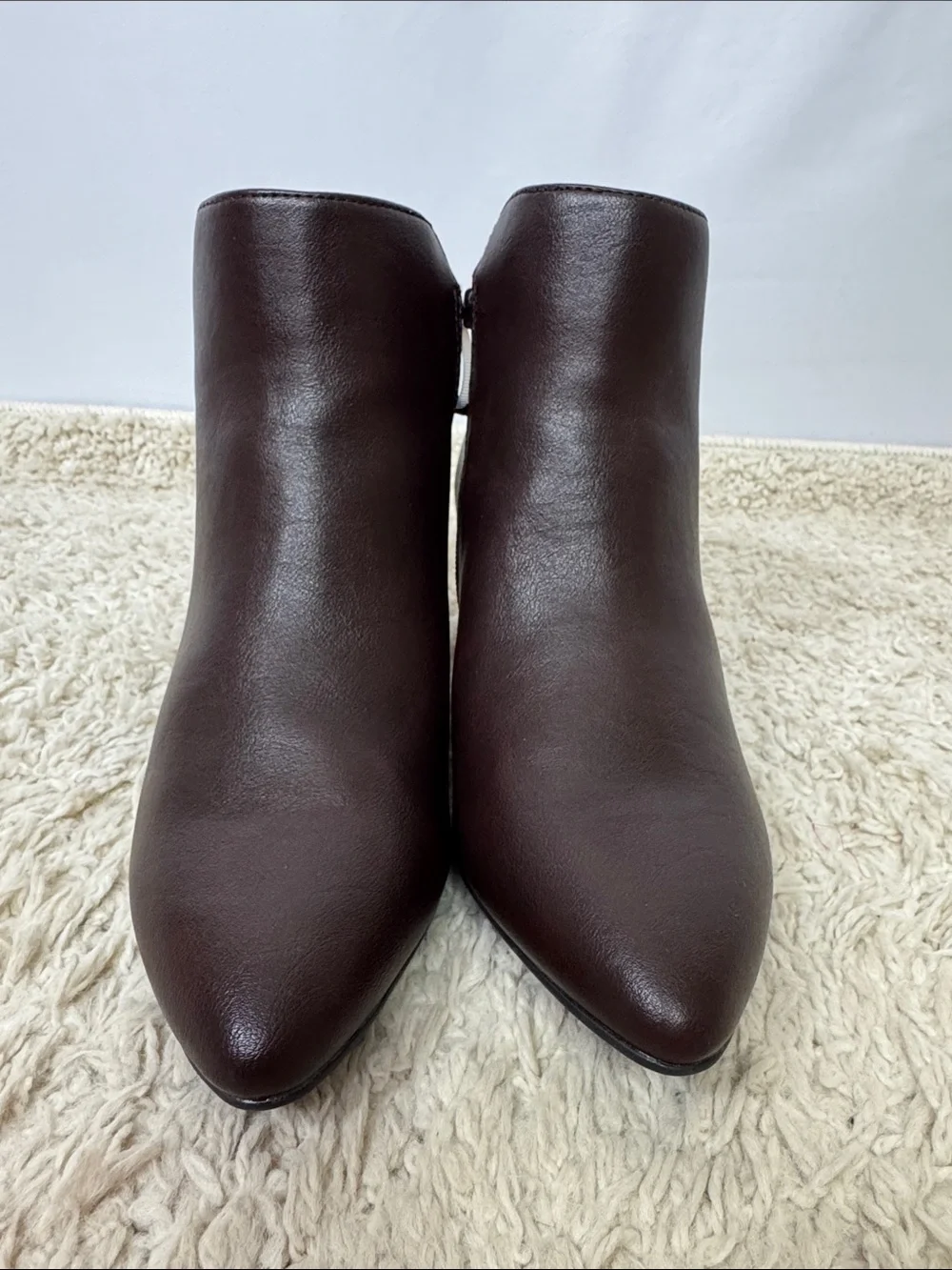 Eurosoft‎ Violet Bootie Size 9 Dark Brown New